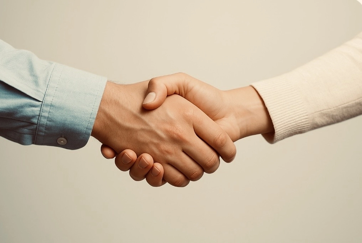 Claudi Schulz - Tanz- und Bewegungstherapeutin, Kunsttherapeutin und psychologische Beraterin - Handschlag