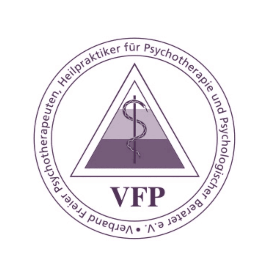 Mitgliedsbadge Verband Freier Psychotherapeuten (VFP)